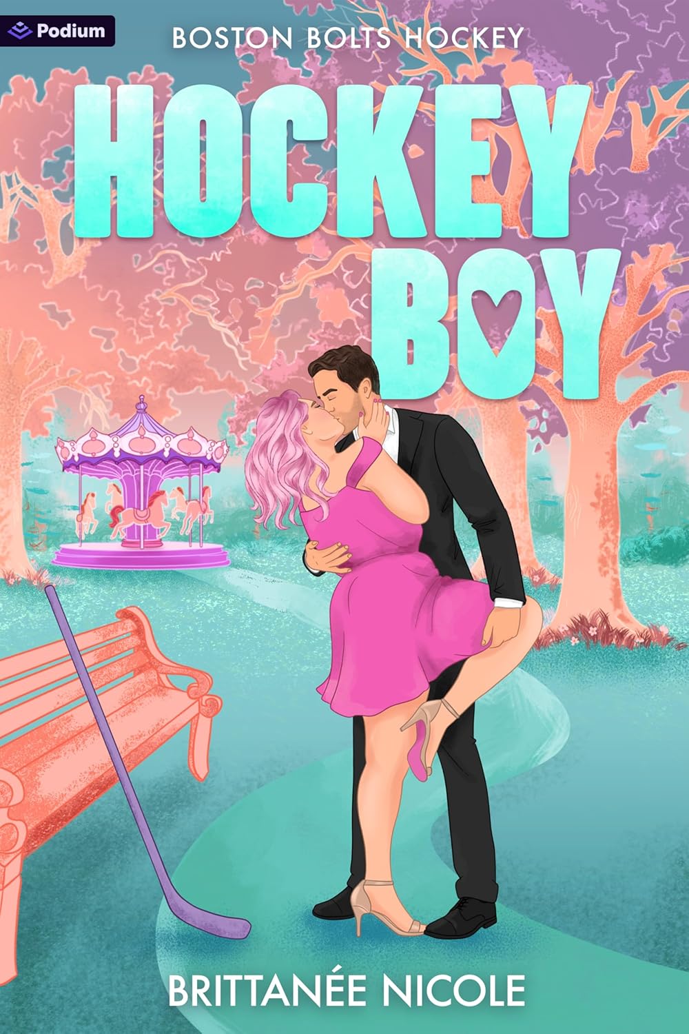 Hockey Boy: A Hockey Romance (Boston Bolts Hockey, 1)