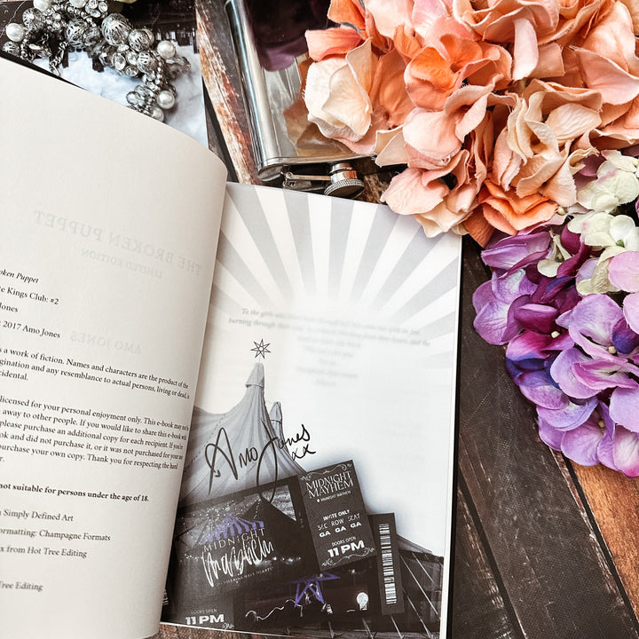 Midnight Mayhem Novel Notes® - Digitally Signed Overlay