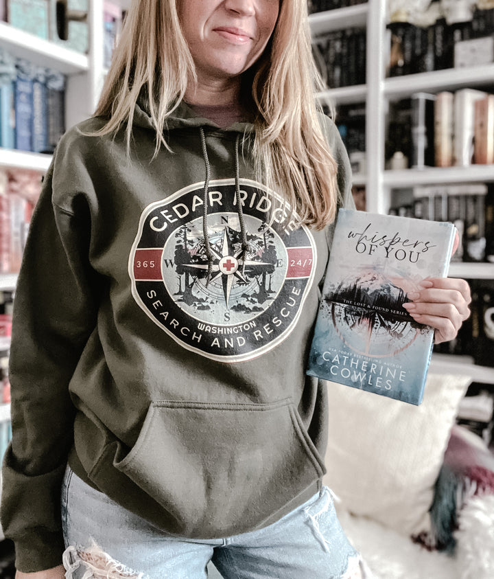 Catherine Cowles- Búsqueda y Rescate Sudadera con capucha unisex