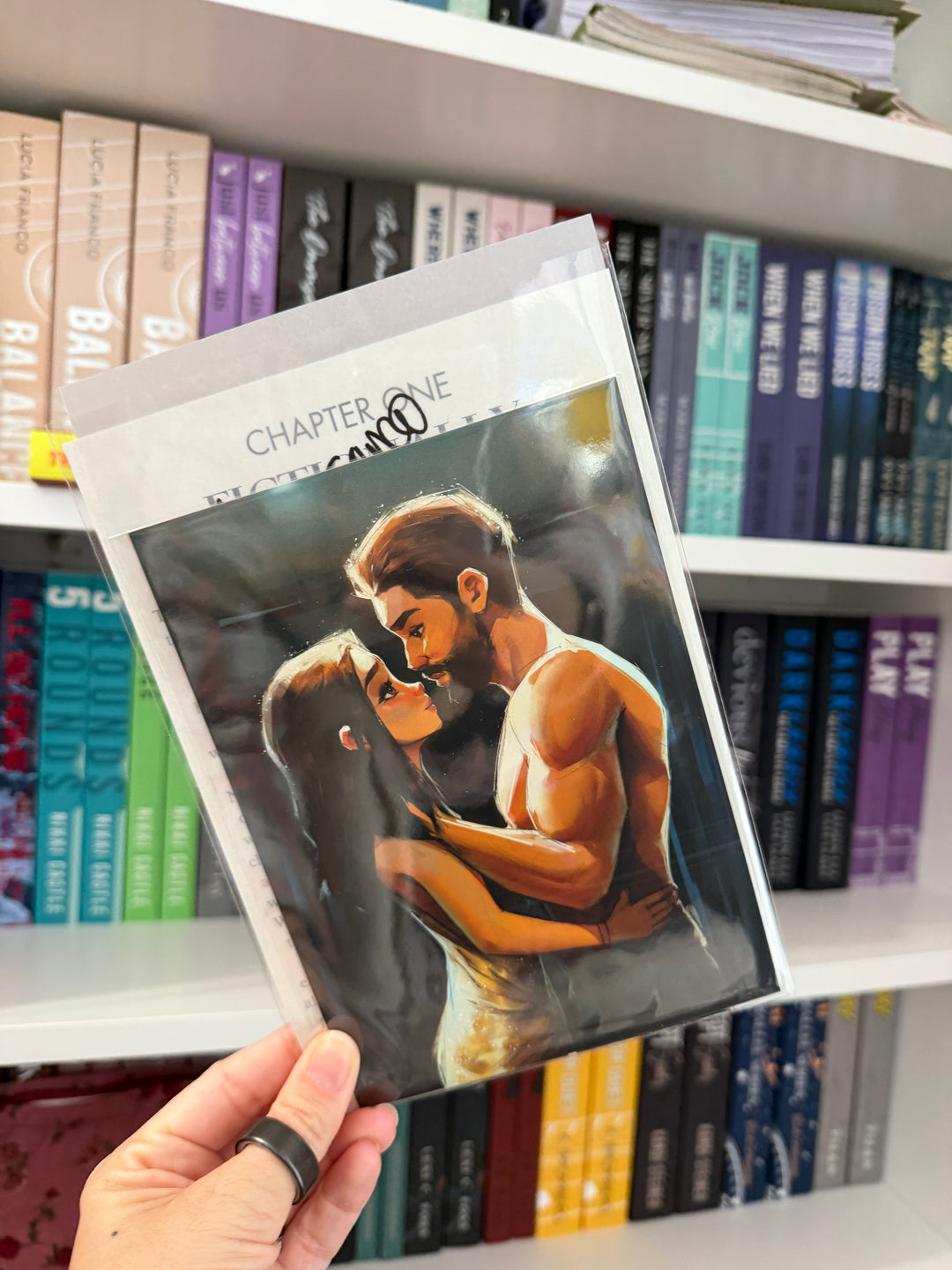Off Balance (Novel Edition Art) Novel Notes® - Digitally Signed Overlay + Print