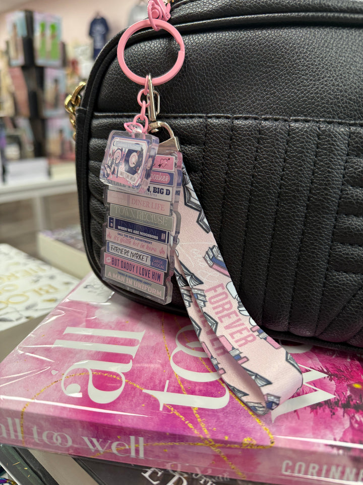 Small Town Romance Mixtape Lanyard + Keychain