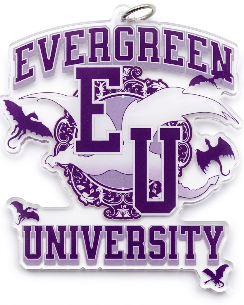 Evergreen University Keychain