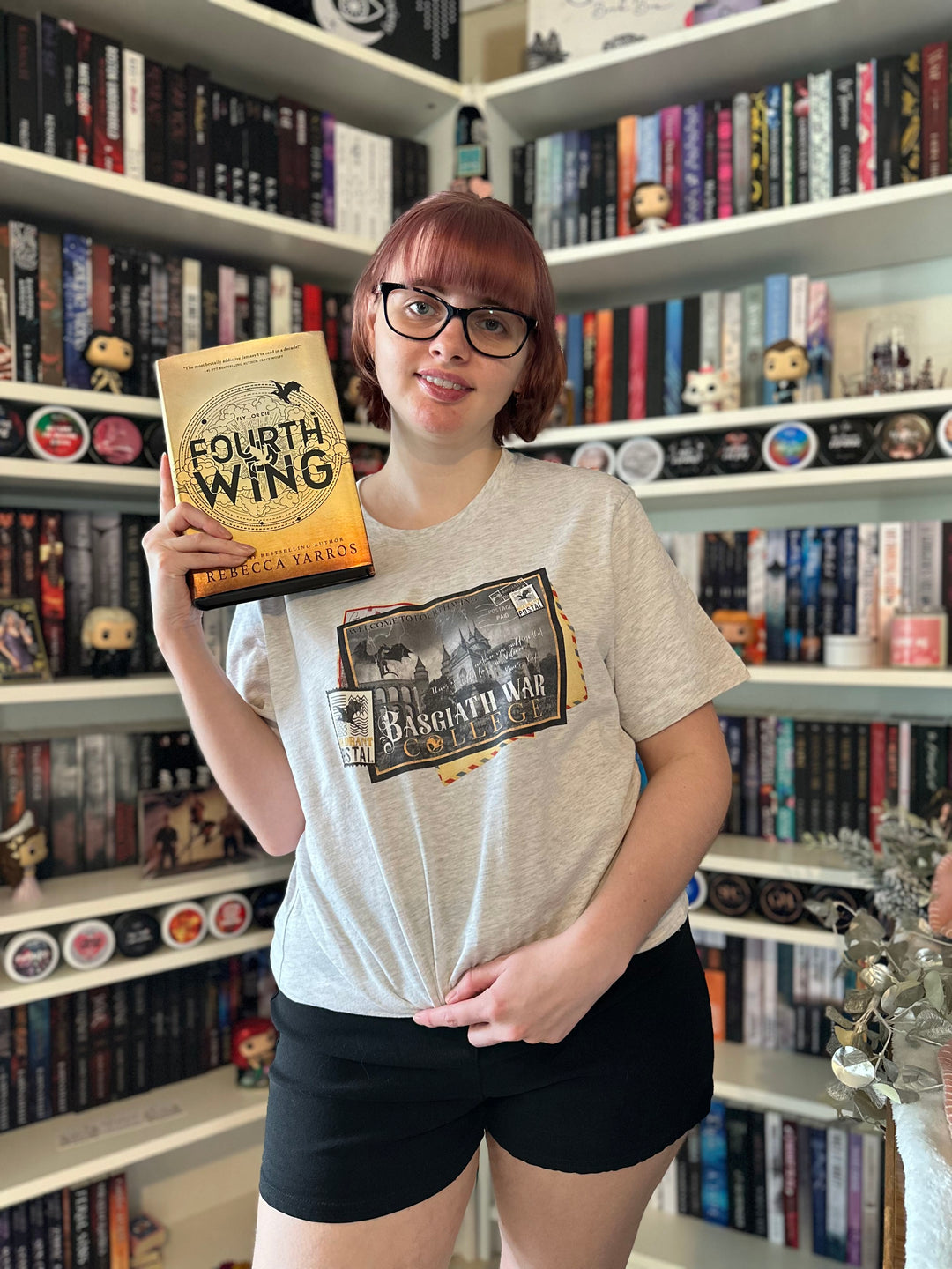 Basgiath Fourth Wing Postcard Unisex T-Shirt